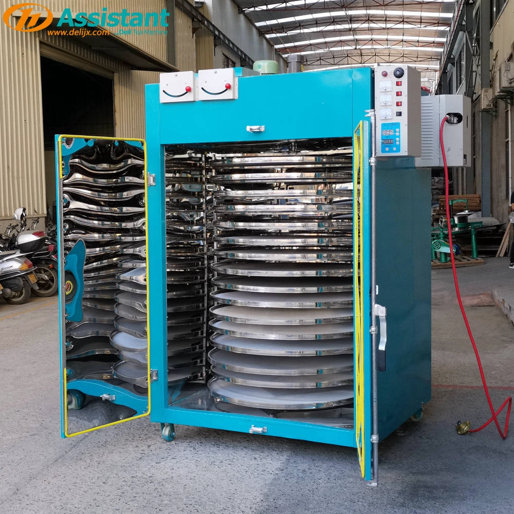China Gas And Electric Heating Rotary Type 16pcs 120cm trays Drying Dehydrator DL-6CHZ-Q18 manufacturer